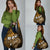 Fiji Masi Paisley With Hibiscus Tapa Grocery Bag Gold Version