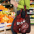 Fiji Masi Paisley Grocery Bag Fijian Hibiscus Tapa Red Version