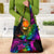 LGBT History Month Grocery Bag Polynesian Hammerhead Shark
