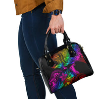 LGBT History Month Shoulder Handbag Polynesian Hammerhead Shark LT01 - Polynesian Pride