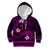 FSM Chuuk State Kid Hoodie Tribal Pattern Pink Version LT01 Hoodie Pink - Polynesian Pride