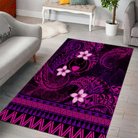 FSM Pohnpei State Area Rug Tribal Pattern Pink Version LT01 - Polynesian Pride