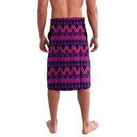 FSM Yap State Lavalava Tribal Pattern Pink Version LT01 - Polynesian Pride