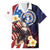 Personalized Northern Mariana Islands 4th of July Family Matching Puletasi and Hawaiian Shirt Plumeria USA Eagle