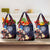 Northern Mariana Islands 4th of July Grocery Bag Plumeria USA Eagle