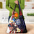 Northern Mariana Islands 4th of July Grocery Bag Plumeria USA Eagle