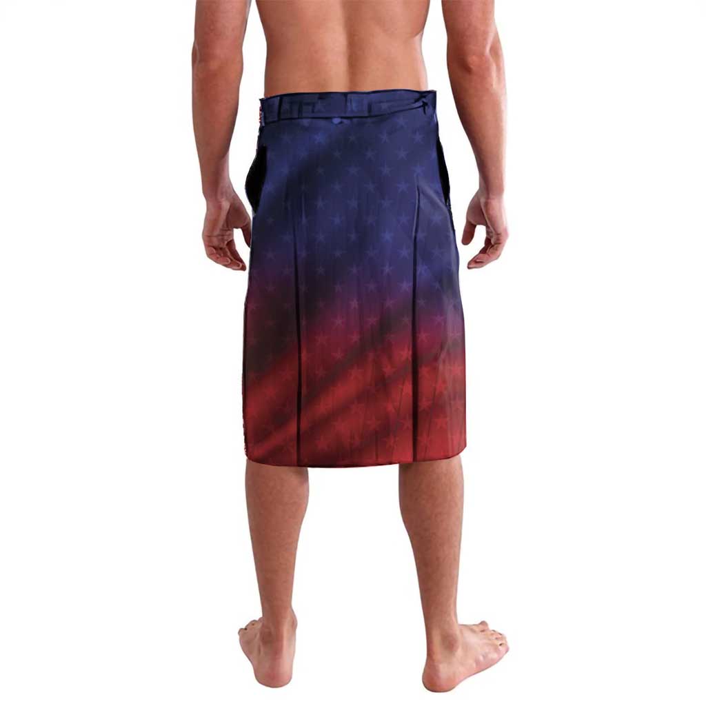 Personalized Northern Mariana Islands 4th of July Lavalava Plumeria USA Eagle