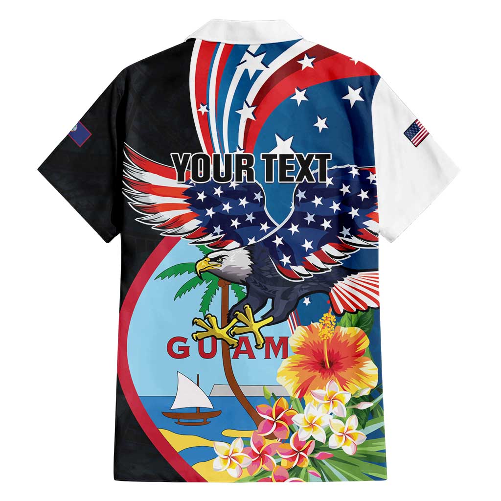 Personalized Guam Fourth of July Family Matching Summer Maxi Dress and Hawaiian Shirt Tropical Flowers LT01 - Polynesian Pride