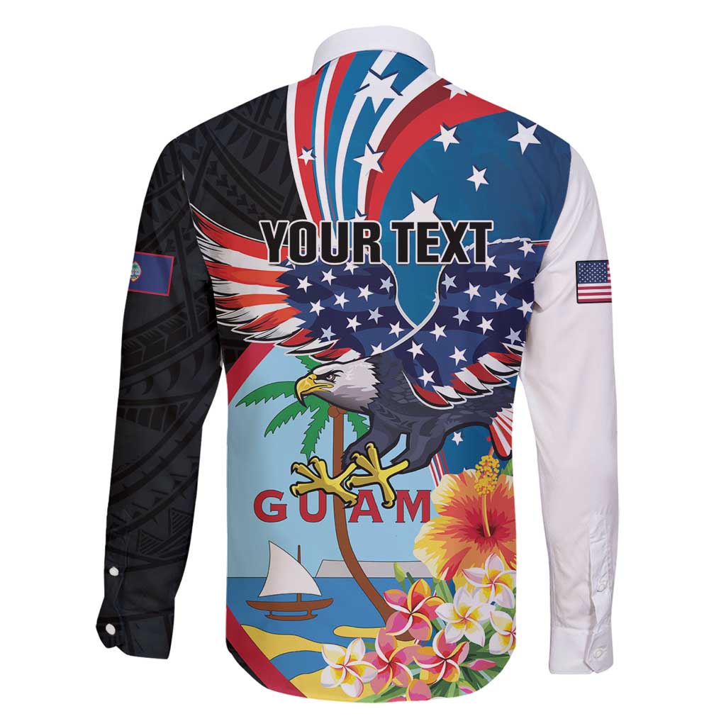 Personalized Guam Fourth of July Family Matching Summer Maxi Dress and Hawaiian Shirt Tropical Flowers LT01 - Polynesian Pride