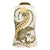 Gold Maori Tuatara Women Sleeveless Polo Shirt Luxury Pastel Pattern