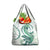 Green Maori Tuatara Grocery Bag Luxury Pastel Pattern