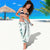 Teal Maori Tuatara Sarong Luxury Pastel Pattern