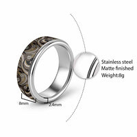 Hawaii Pineapple Brown Tribal Pattern Classic Ring - Polynesian Pride