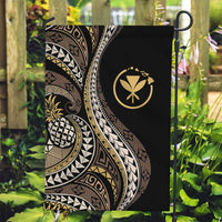 Hawaii Pineapple Brown Tribal Pattern Garden Flag LT01 Garden Flag Brown - Polynesian Pride