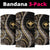 Hawaii Pineapple Brown Tribal Pattern Neck Gaiter LT01