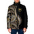 Hawaii Pineapple Brown Tribal Pattern Padded Jacket - Polynesian Pride