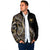 Hawaii Pineapple Brown Tribal Pattern Padded Jacket - Polynesian Pride