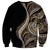 Hawaii Pineapple Brown Tribal Pattern Sweatshirt - Polynesian Pride