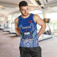 Samoa Rugby Men Tank Top Manu Samoa Go 2023 World Cup LT01 - Polynesian Pride