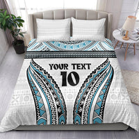 Custom Flying Fijians Rugby Bedding Set Tapa Tribal Cloth