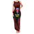 Vitis Central Dabaris Rugby Family Matching Tank Maxi Dress and Hawaiian Shirt Papua New Guinea Polynesian Tattoo LT03 Mom's Dress Red - Polynesian Pride