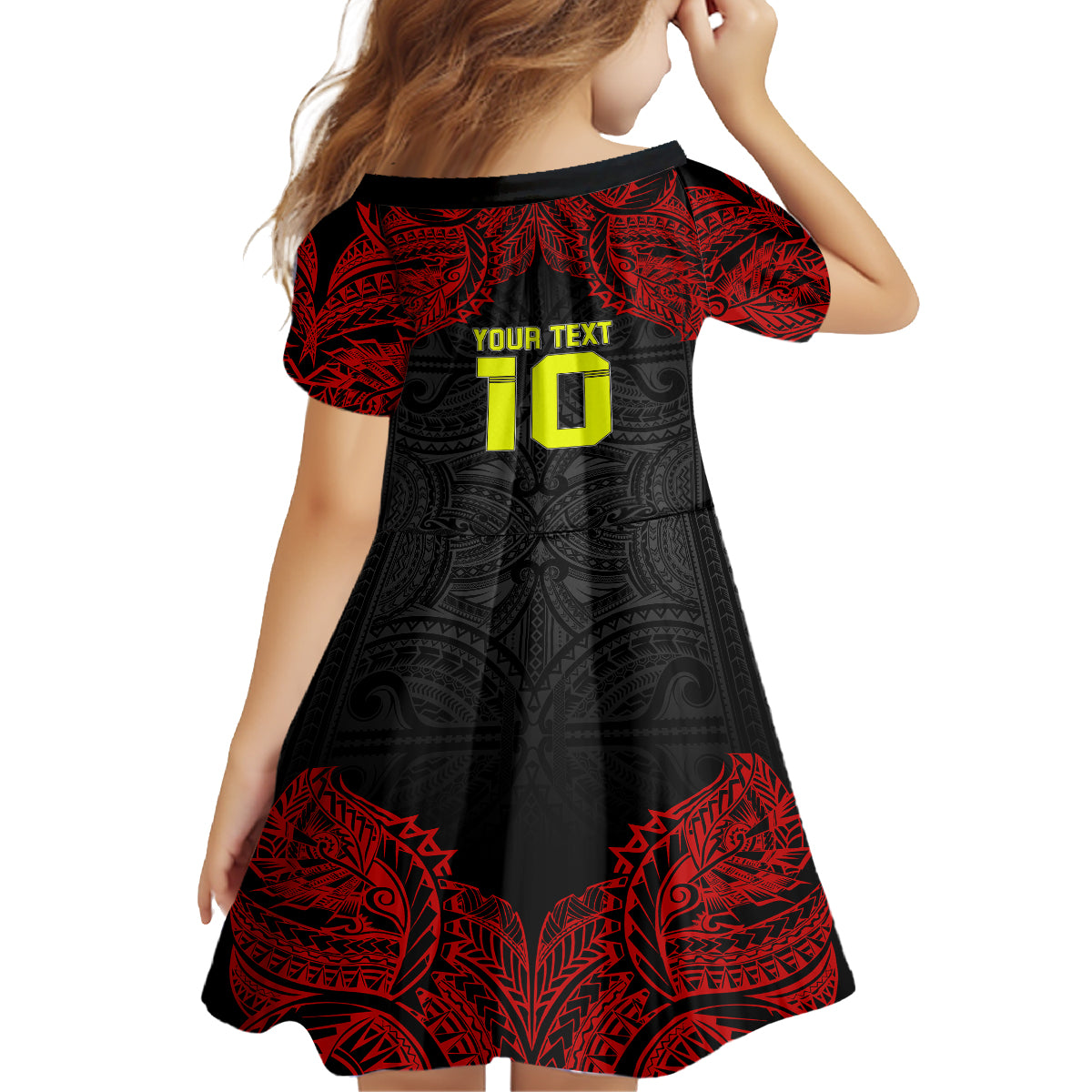 Custom Vitis Central Dabaris Rugby Family Matching Summer Maxi Dress and Hawaiian Shirt Papua New Guinea Polynesian Tattoo LT03 - Polynesian Pride