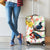 New Zealand Pohutukawa Tui Bird Luggage Cover Kowhai Version LT03 - Polynesian Pride