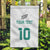 Custom New Zealand Football Garden Flag Go All Silver Ferns - Towards World Cup 2026