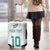 Custom New Zealand Football Luggage Cover Go All Silver Ferns - Towards World Cup 2026