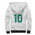 Custom New Zealand Football Sherpa Hoodie Go All Silver Ferns - Towards World Cup 2026