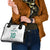 Custom New Zealand Football Shoulder Handbag Go All Silver Ferns - Towards World Cup 2026