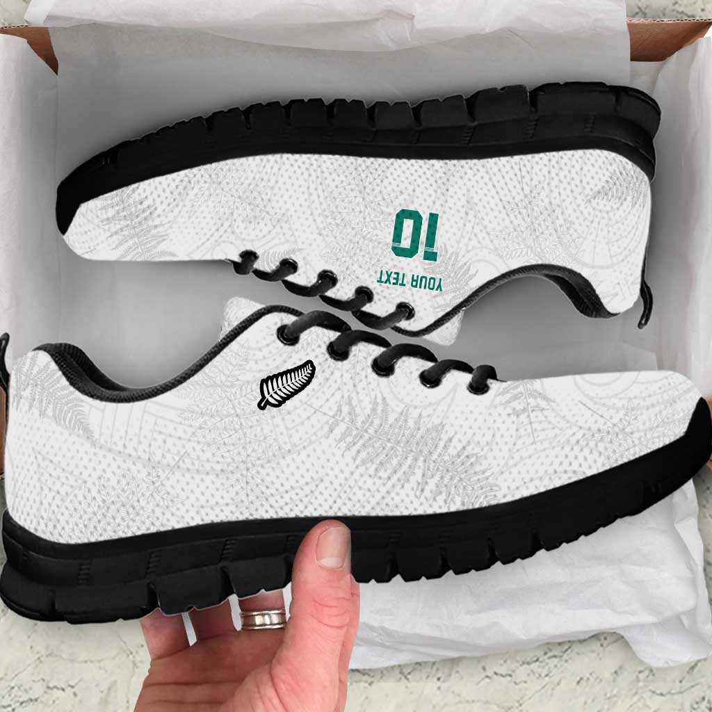 Custom New Zealand Football-Towards World Cup 2026 Sneakers Go All Silver Ferns
