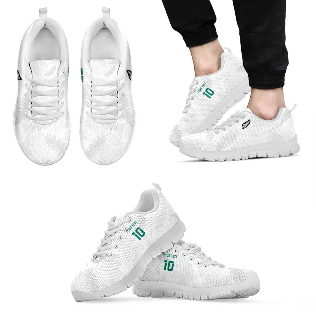 Custom New Zealand Football-Towards World Cup 2026 Sneakers Go All Silver Ferns