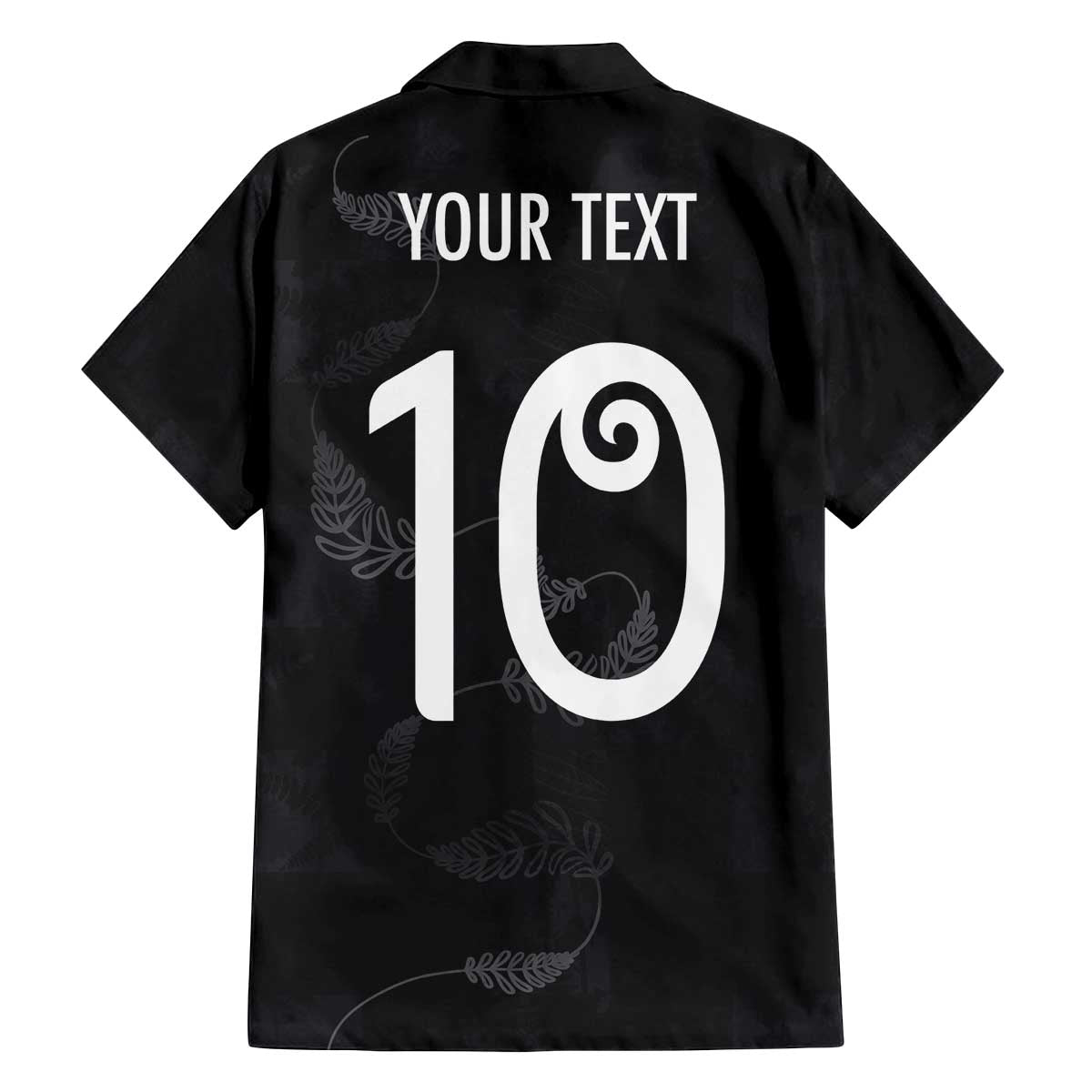 Custom New Zealand Rugby Family Matching Off The Shoulder Long Sleeve Dress and Hawaiian Shirt All Silver Ferns Blacks LT03 - Polynesian Pride