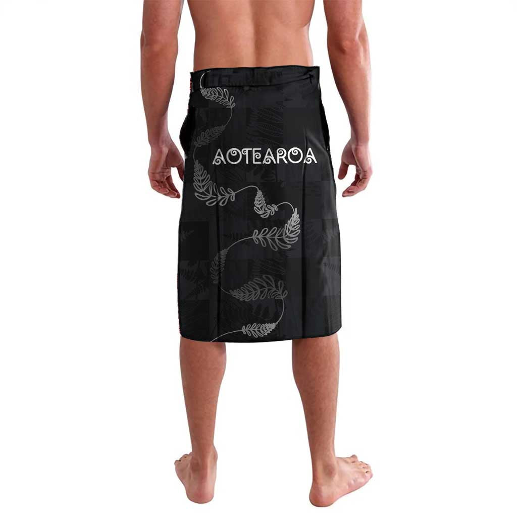 Custom New Zealand Rugby Lavalava All Silver Ferns Blacks