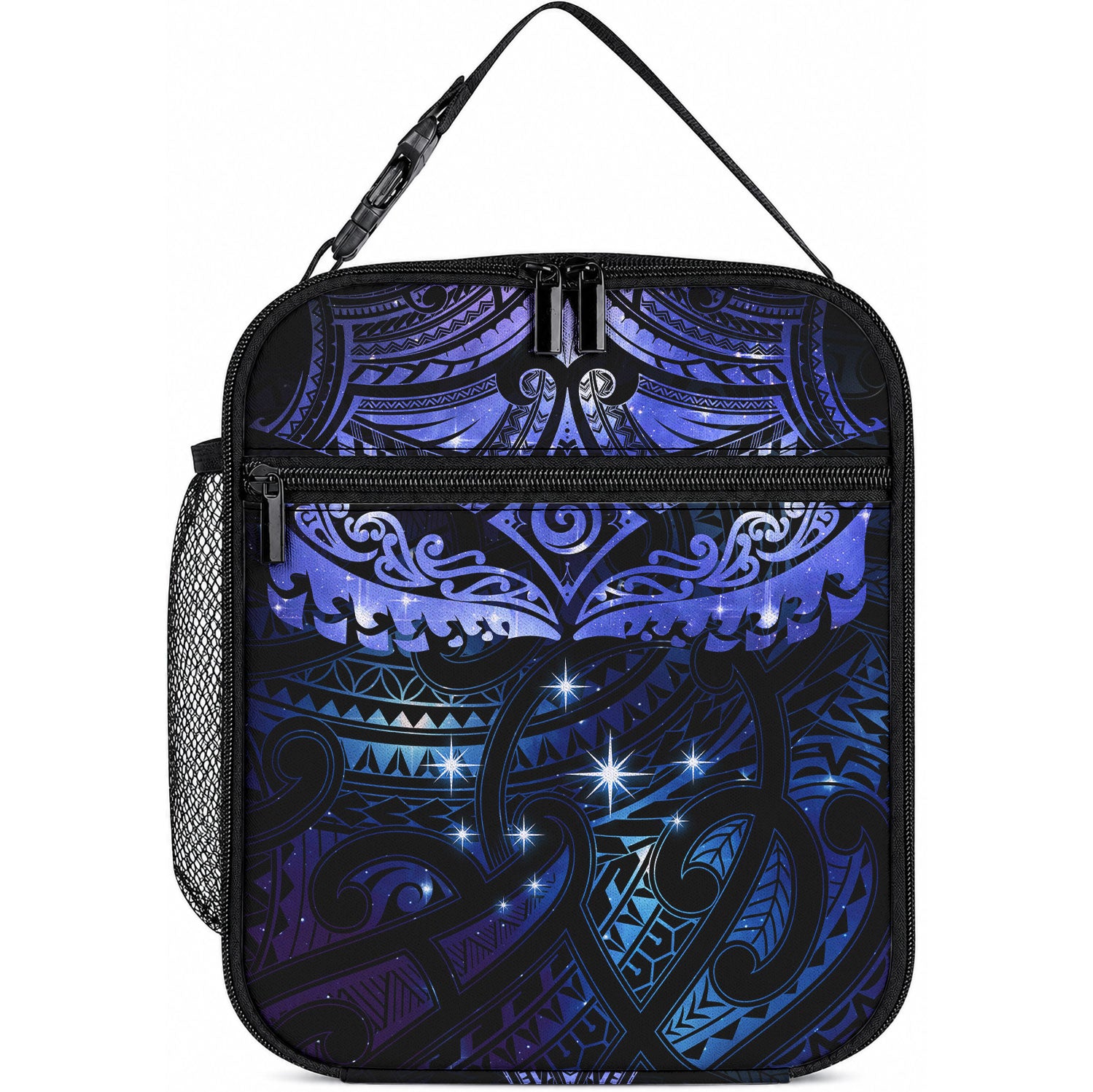 New Zealand Matariki Lunch Bag LT03 10.2 × 8.3 × 4.3 inch Blue - Polynesian Pride