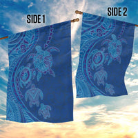 Hawaiian Turtles and Polynesian Art Tattoo Garden Flag Ocean Abyss LT03 - Polynesian Pride
