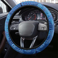Hawaiian Turtles and Polynesian Art Tattoo Steering Wheel Cover Ocean Abyss LT03 - Polynesian Pride