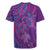 Hawaiian Turtles and Polynesian Art Tattoo Rugby Jersey Dusky Violet