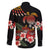Hawaiian Hibiscus Turtle and Tropical Flower Family Matching Puletasi and Hawaiian Shirt Dynamic Vibe