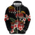 Hawaiian Hibiscus Turtle and Tropical Flower Hoodie Dynamic Vibe