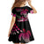 Hawaiian Hibiscus Turtle and Tropical Flower Family Matching Short Sleeve Bodycon Dress and Hawaiian Shirt Sweet Vibe