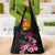 Hawaiian Hibiscus Turtle and Tropical Flower Grocery Bag Sweet Vibe