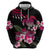 Hawaiian Hibiscus Turtle and Tropical Flower Hoodie Sweet Vibe
