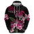 Hawaiian Hibiscus Turtle and Tropical Flower Hoodie Sweet Vibe