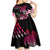 Hawaiian Hibiscus Turtle and Tropical Flower Kid Short Sleeve Dress Sweet Vibe