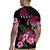 Hawaiian Hibiscus Turtle and Tropical Flower Rugby Jersey Sweet Vibe
