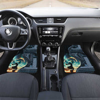 Samoan Siapo Motif and Siva Afi Dance Car Mats