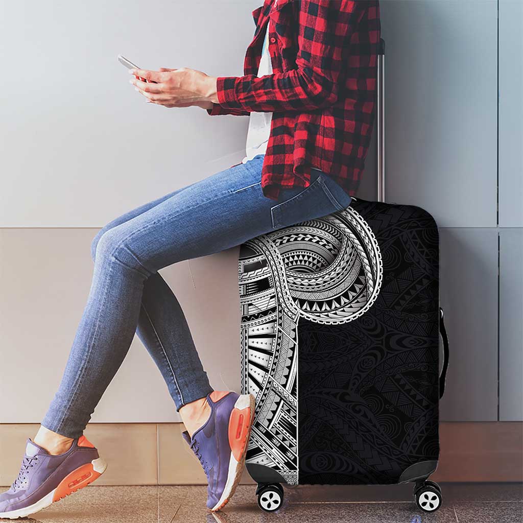 Samoan Art Tattoo Polynesian Pattern Luggage Cover