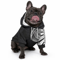 Samoan Art Tattoo Polynesian Pattern Pet Hoodie LT03 - Polynesian Pride
